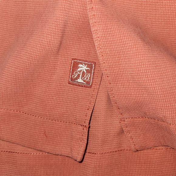 Tommy Bahama 100% Silk Shirt Coconuts Button Down In Coral Size L - Picture 12 of 16